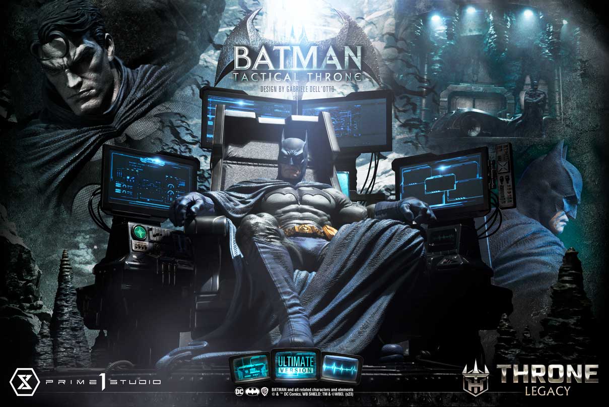 Throne Legacy Batman (Comics) Batman Tactical Throne "Design by Gabriele Dell'Otto" Ultimate Bonus Version