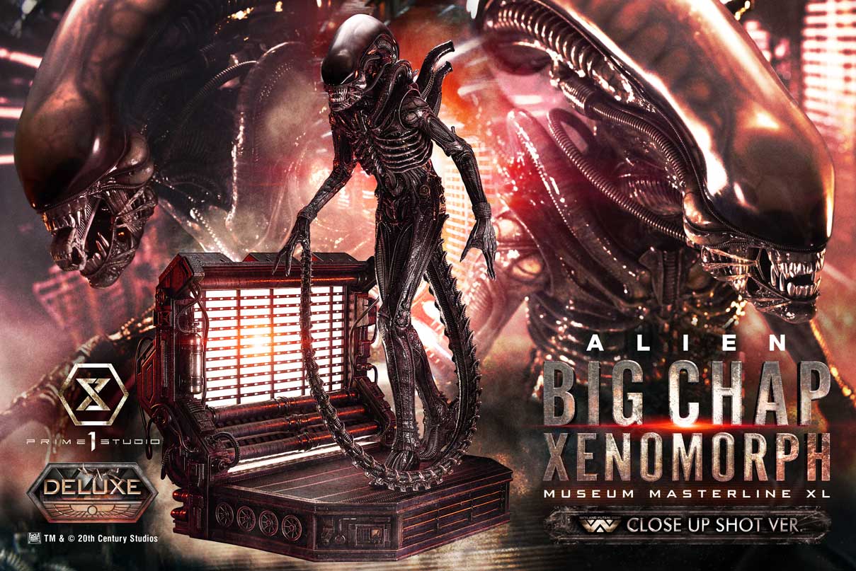 (PRE-ORDER) Museum Masterline XL Alien (Film) Big Chap Xenomorph Close Up Shot Ver. Deluxe Version