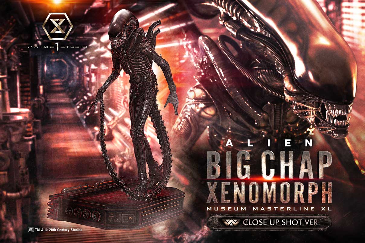 (PRE-ORDER) Museum Masterline XL Alien (Film) Big Chap Xenomorph Close Up Shot Ver.
