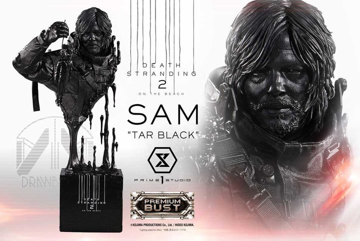 Premium Bust DEATH STRANDING 2: ON THE BEACH SAM "TAR BLACK"