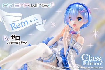 PRISMA WING Re:ZERO -Starting Life in Another World- Rem Glass Edition 1/7 Scale Pre-Painted Figure
