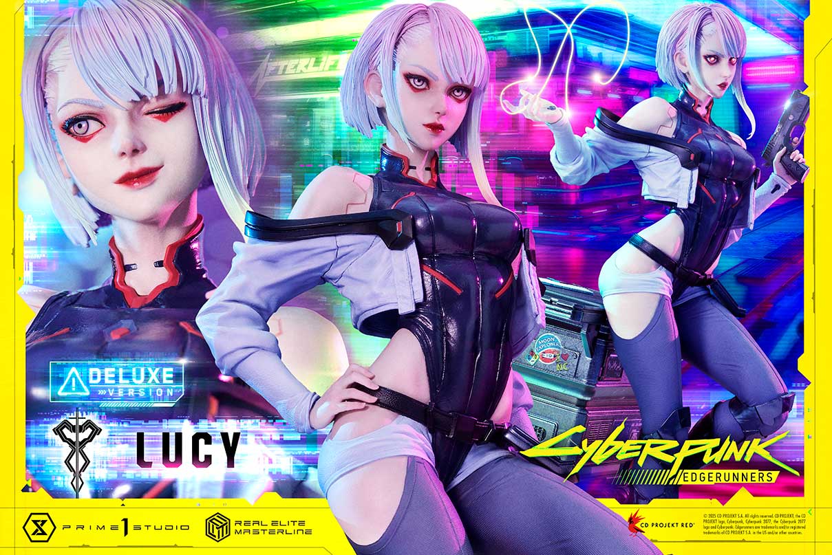 Real Elite Masterline Cyberpunk: Edgerunners Lucy Deluxe Bonus Version
