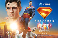 Real Elite Masterline Superman (2025 Film) Superman with Krypto