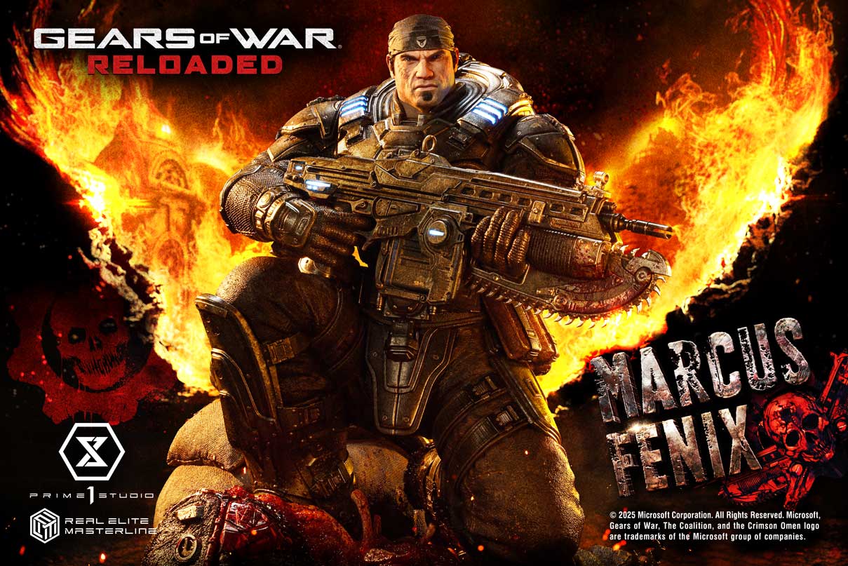 Real Elite Masterline Gears of War: Reloaded Marcus Fenix
