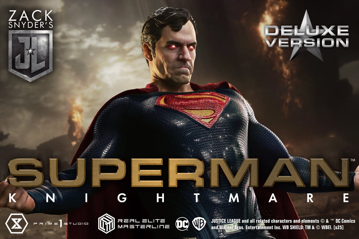 Real Elite Masterline Justice League (Film) Superman Knightmare Color Edition DX Bonus Version