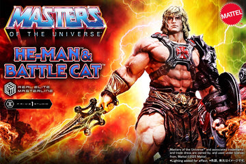 Real Elite Masterline Masters of the Universe He-Man &amp; Battle Cat