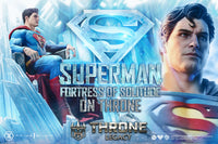 Throne Legacy Superman (Comics) Superman Fortress of Solitude on Throne (Design by Gabriele Dell'Otto)