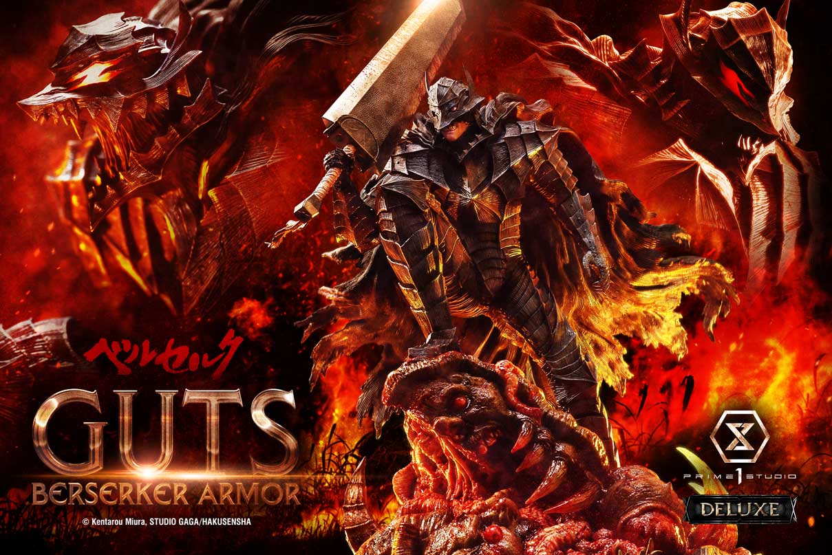 Ultimate Premium Masterline Berserk Guts, Berserker Armor Grunbeld VS Guts DX Bonus Version