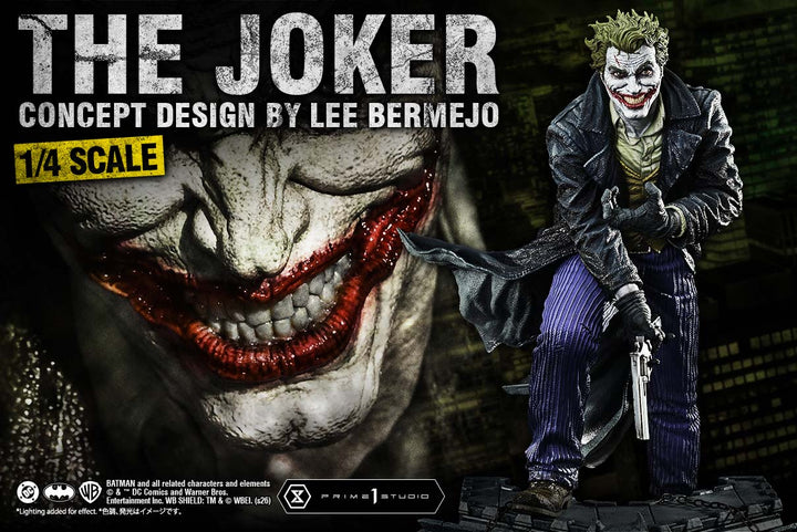 (PRE-ORDER) Ultimate Premium Masterline Batman (Comics) The Joker (Concept Design by Lee Bermejo)
