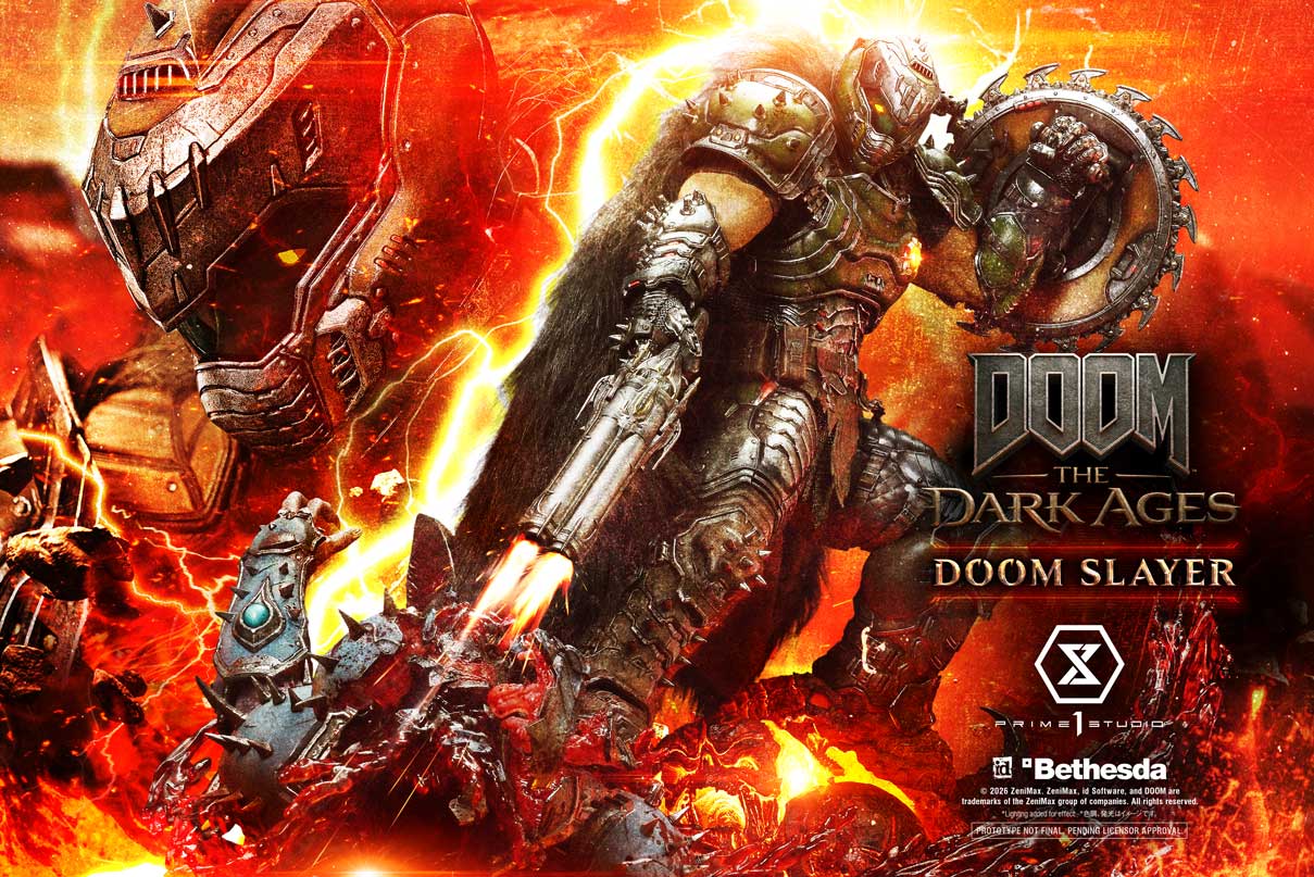 Ultimate Premium Masterline DOOM: The Dark Ages DOOM Slayer