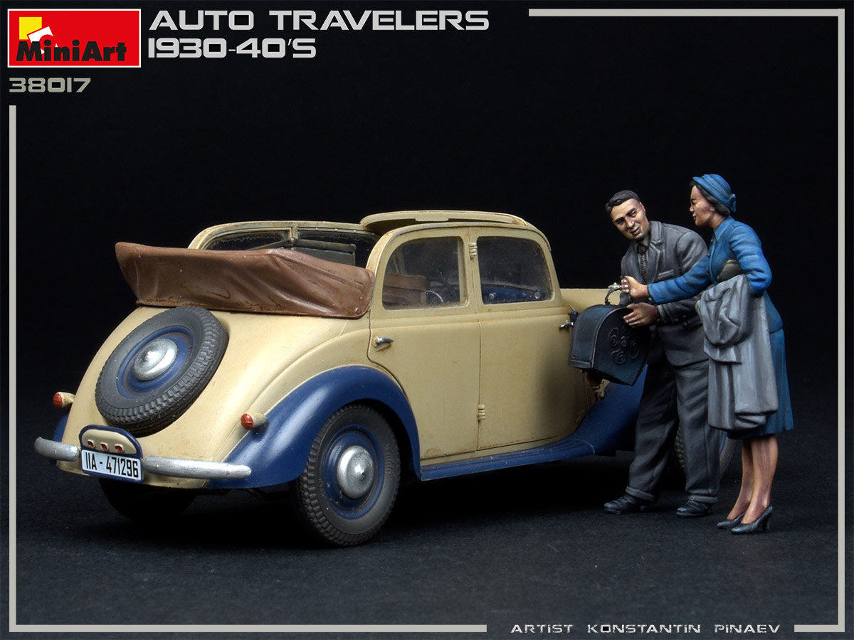 MiniArt 1/35 Auto Travelers 1930-40s | 4820183313027
