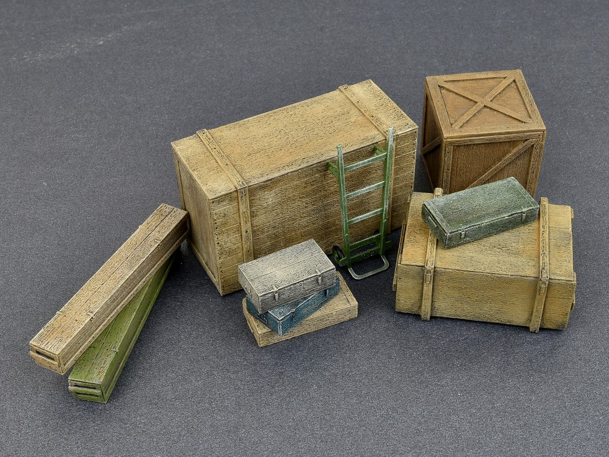 MiniArt 1/35 Wooden Boxes & Crates | 4820183311849
