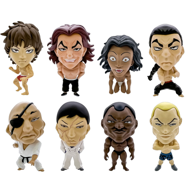 16 directions 16d Trading Figure Collection BAKI HANMA | 4580588029748