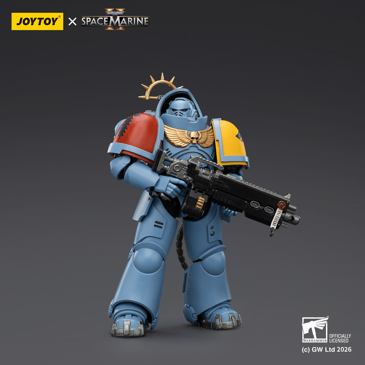 Game Edition Space Wolves Heavy Intercessor with Heavy Bolt Rifle and Bolt Pistol | 6927054403646