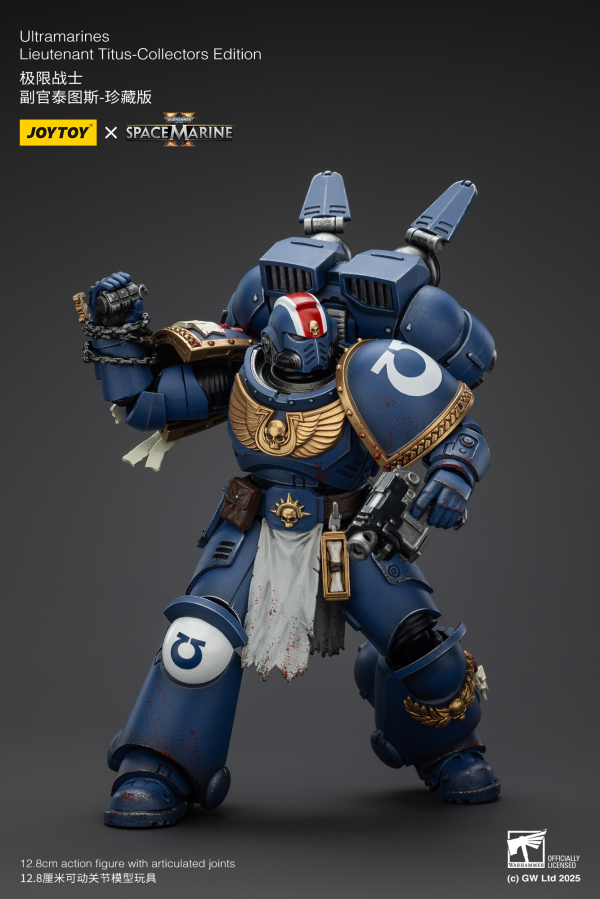 JOYTOY Ultramarines Lieutenant Titus-Collectors Edition | 6927054401369