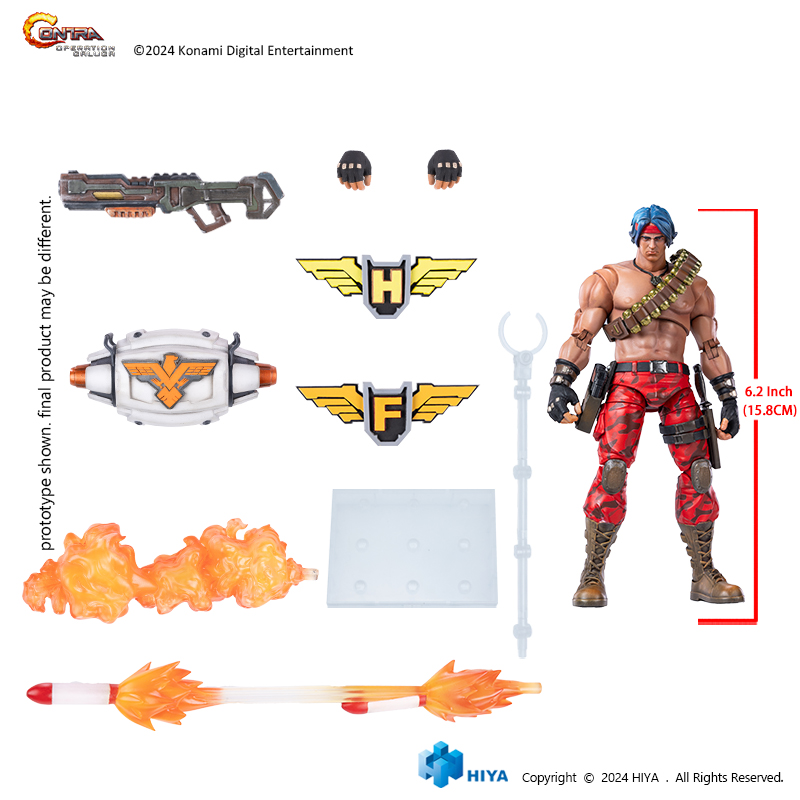Exquisite Basic Series 1/12 Scale CONTRA:OPERATION GALUGA Lance Bean | 6957534203695