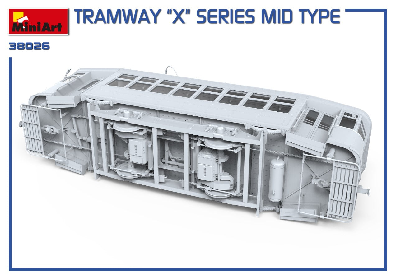 MiniArt 1/35 Tramway X-Series Mid Type | 4820183313720