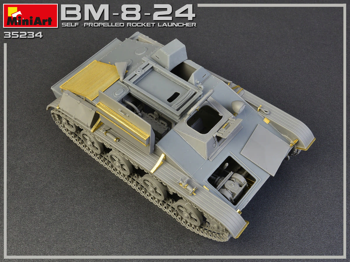 MiniArt BM-8-24 Self-Propelled Rocket Launcher. Interior Kit (1/35) | 4820183311856