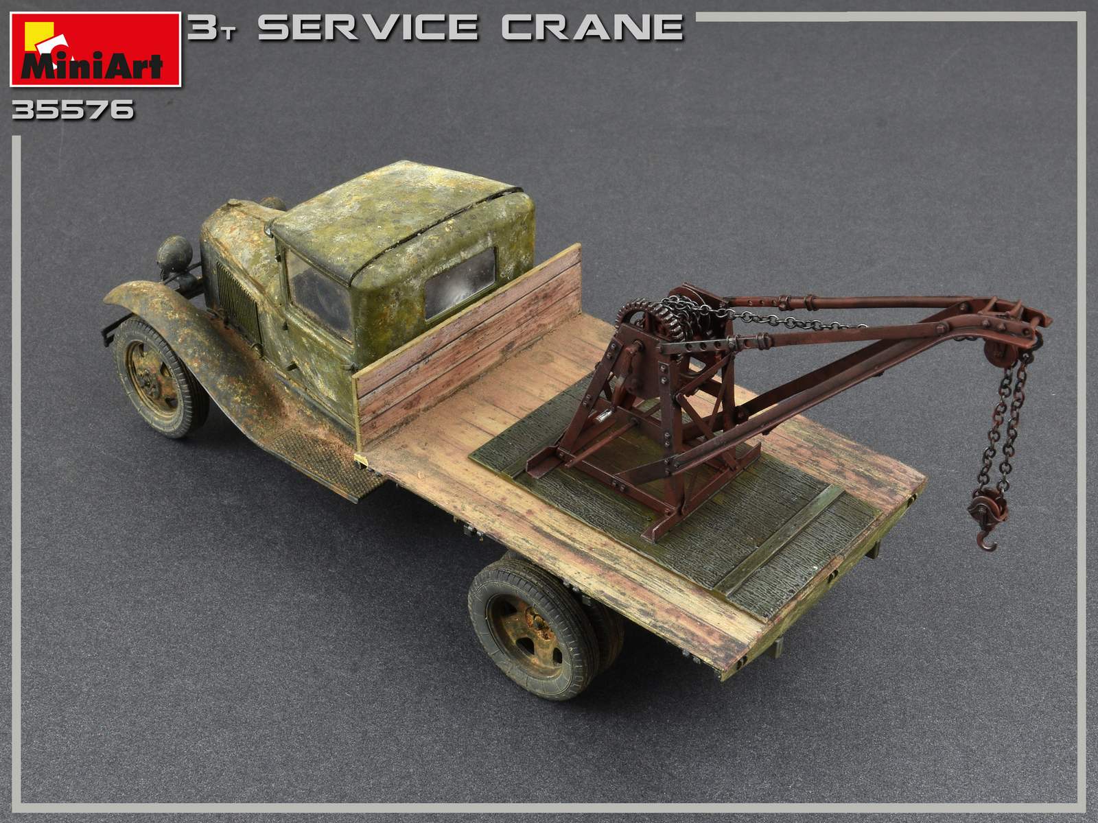 MiniArt 3 Tonne Service Crane (1/35) | 4820183312303