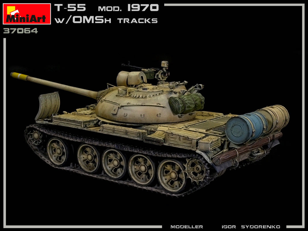 MiniArt 1/35 T-55 Mod. 1970 w/OMSh Tracks | 4820183312891