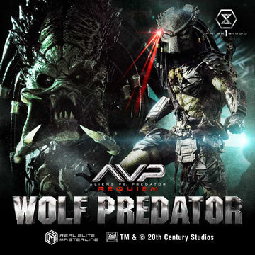 Real Elite Masterline Aliens vs. Predator: Requiem Wolf Predator