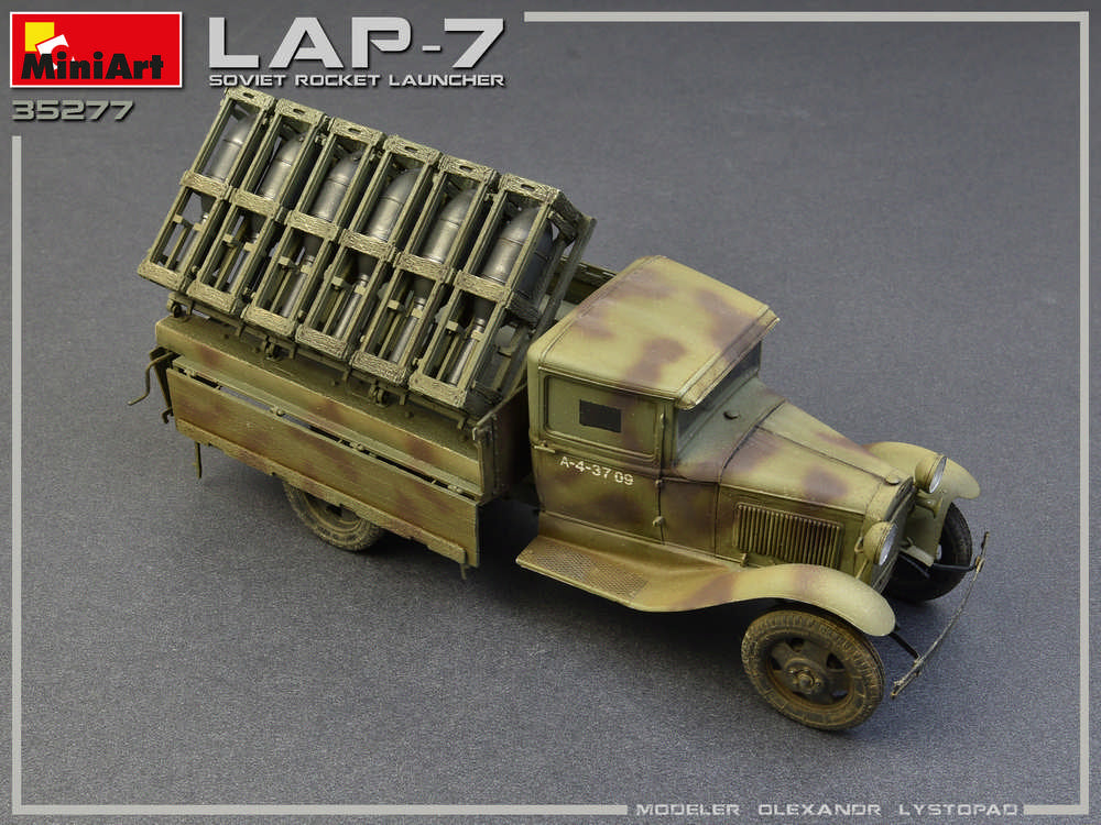 MiniArt 1/35 Soviet Rocket Launcher LAP-7 | 4820183311825
