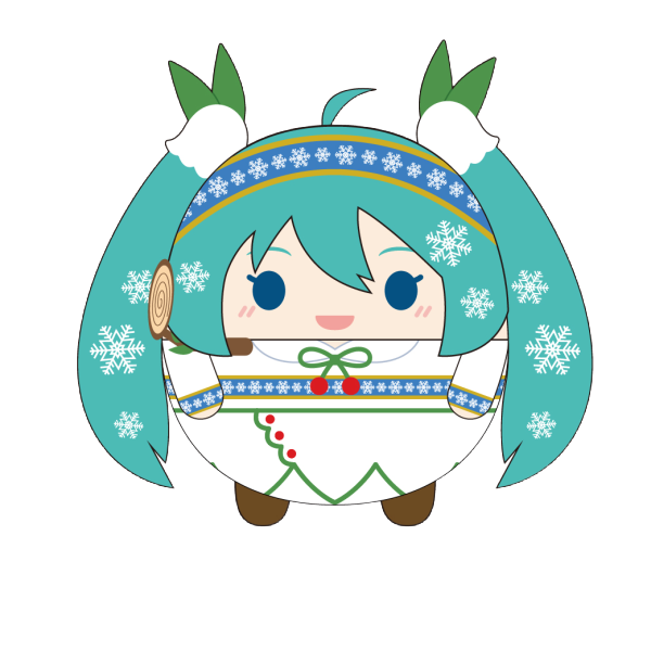 YUKI MIKU FUWA KORORIN M SIZE (F) | 4580683621298