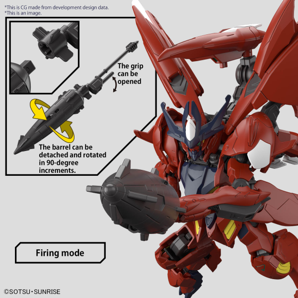 BANDAI Hobby HG 1/144 GUNDAM AMAZING BARBATOS LUPUS(4573102666994)(4573102666994)