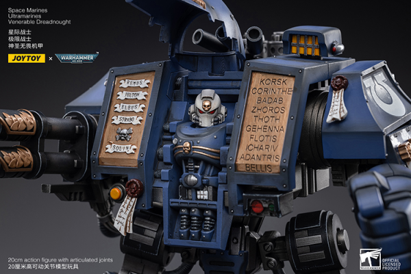JOYTOY Space Marines Ultramarines Venerable Dreadnought | 6973130372467