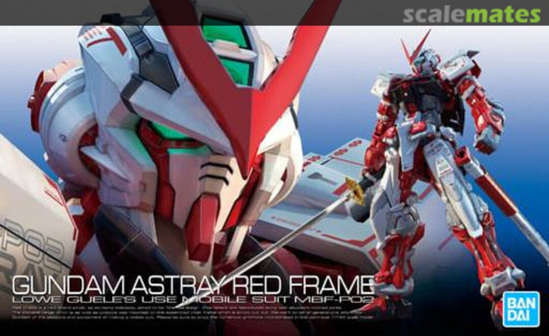 BANDAI Hobby RG 1/144 MBF-P02 Gundam Astray Red Frame