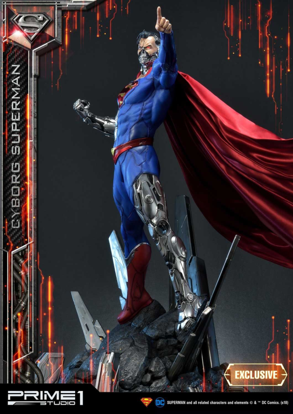 Prime 1 Studio Museum Masterline Superman (Comics) Cyborg Superman EX Version(4562471908019)(4562471908019)