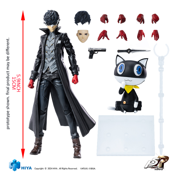 HIYA TOYS Exquisite Basic Series 1/12 Scale 6 Inch PERSONA 5 Joker | 6957534203787