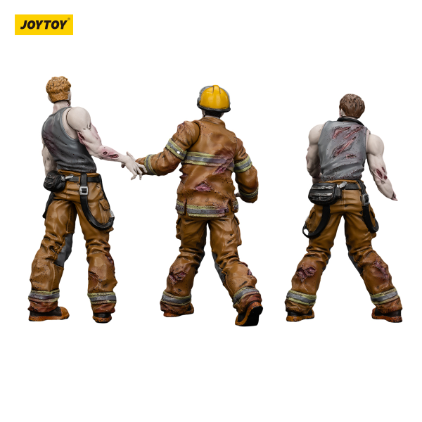 JOYTOY Dark Source Zombie Figure Firefighters(6927054401598)