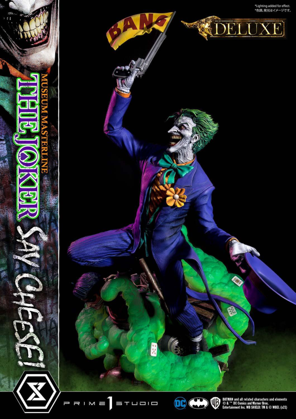 Prime 1 Studio Museum Masterline Batman (Comics) The Joker - Say Cheese! DX Bonus Version(4580708035123)(4580708035123)