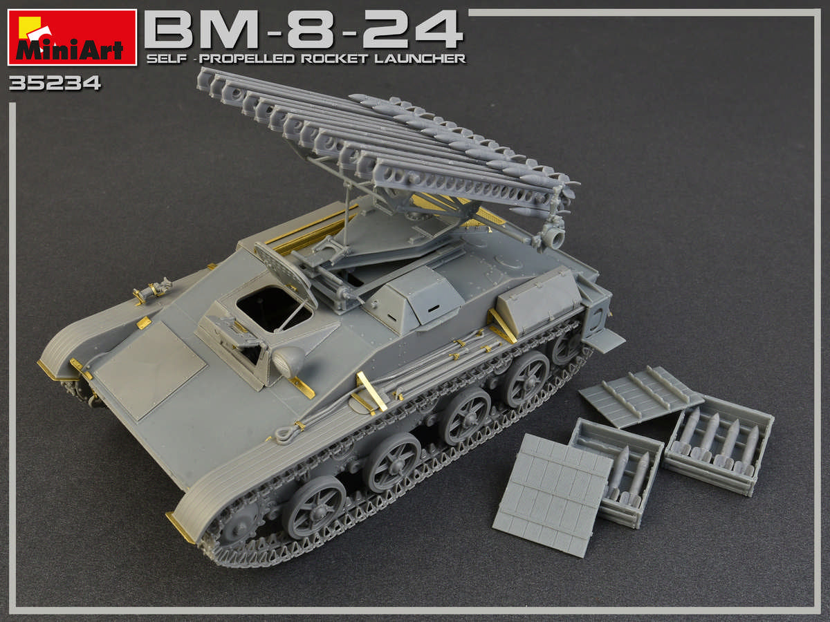 MiniArt BM-8-24 Self-Propelled Rocket Launcher. Interior Kit (1/35) | 4820183311856