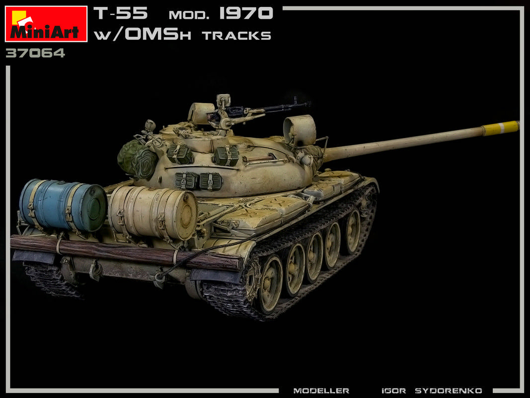 MiniArt 1/35 T-55 Mod. 1970 w/OMSh Tracks | 4820183312891