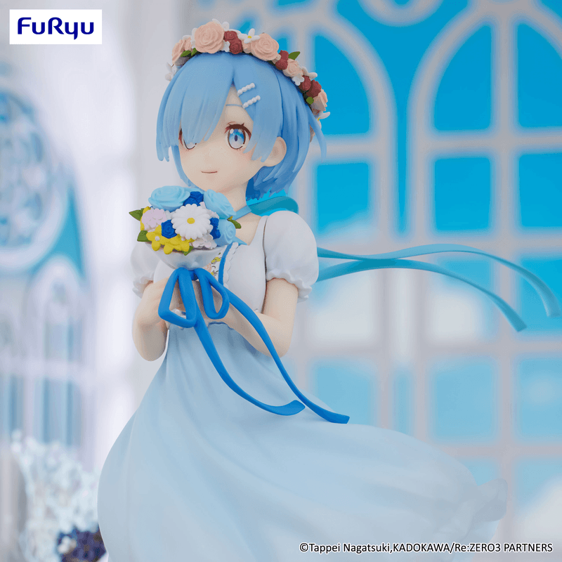 FURYU Re:ZERO -Starting Life in Another World- Trio-Try-iT Figure -Rem Bridesmaid- | 4571623505402
