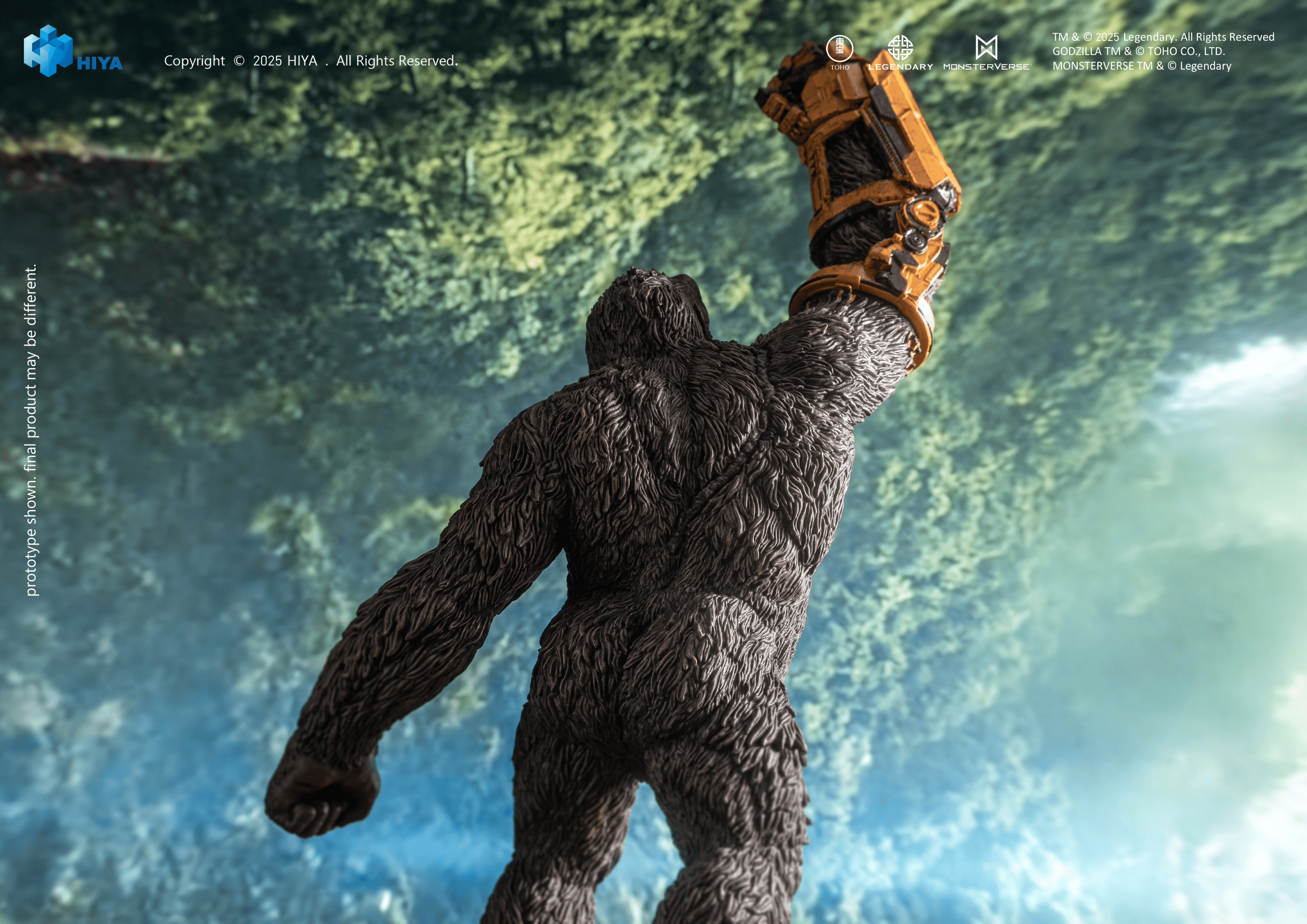 HIYA Stylist Series None Scale 8.7 Inch Godzilla x Kong The New Empire Kong B.E.A.S.T. Glove Version PVC statue | 6957534204791