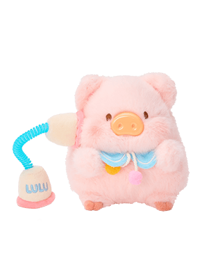 TNTSPACE × LuLu the Piggy Come Play series Plush Pendant (Box of 9)