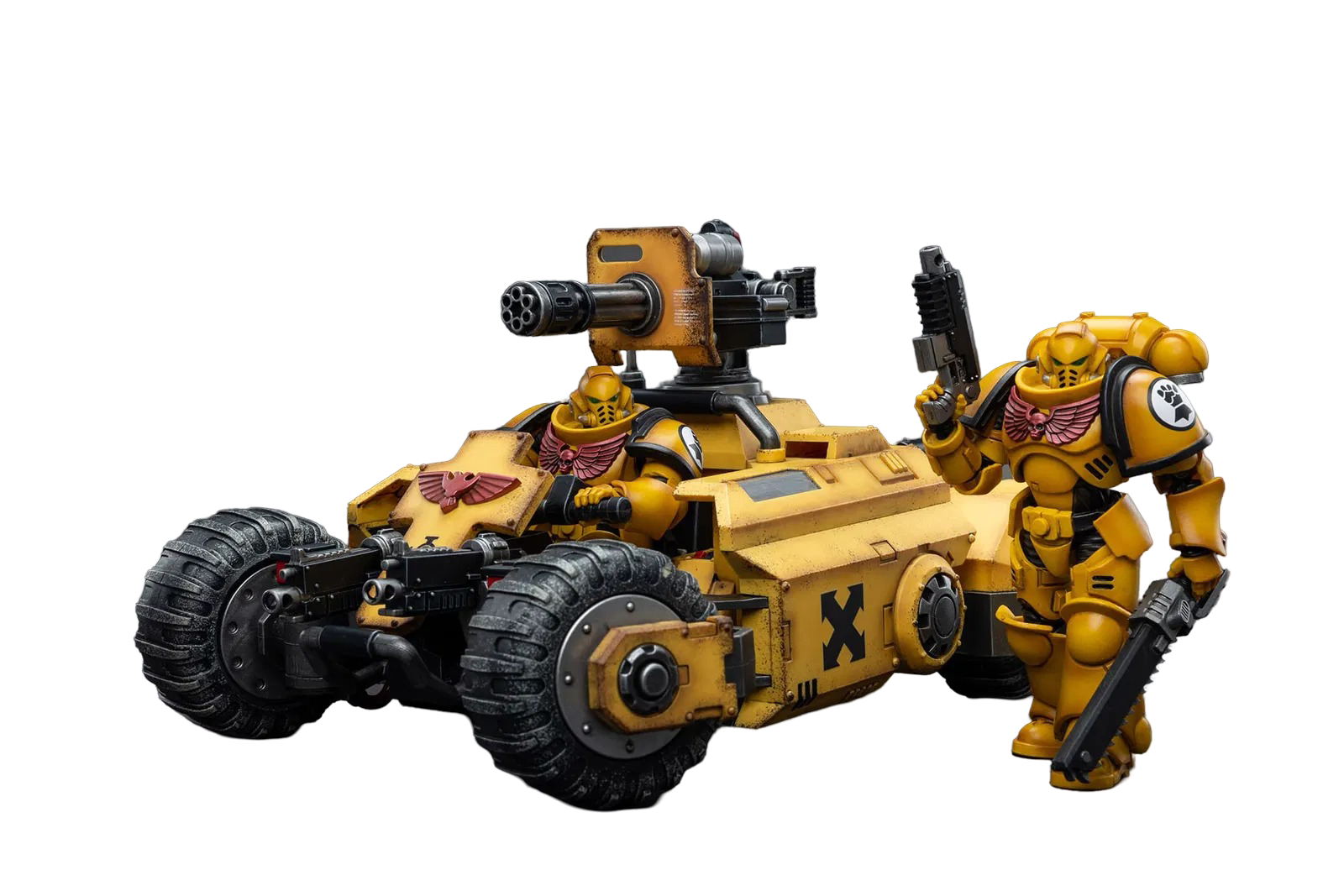 Joy Toy Warhammer 40K-Imperial Fists Primaris Invader ATV
