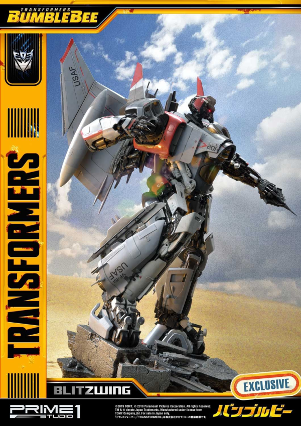 Prime 1 Studio Museum Masterline Transformers: Bumblebee (Film) Blitzwing EX Version(4562471908088)(4562471908088)