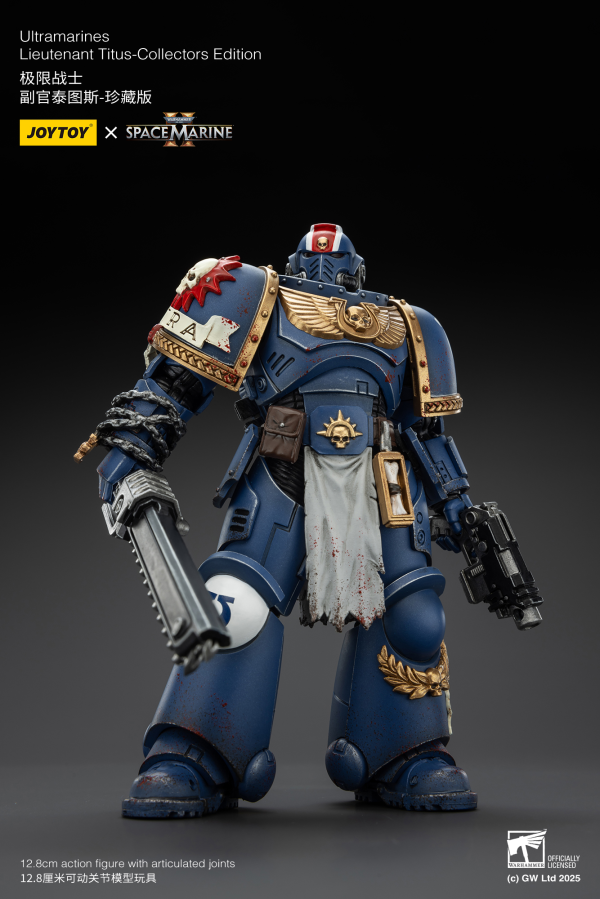 JOYTOY Ultramarines Lieutenant Titus-Collectors Edition | 6927054401369