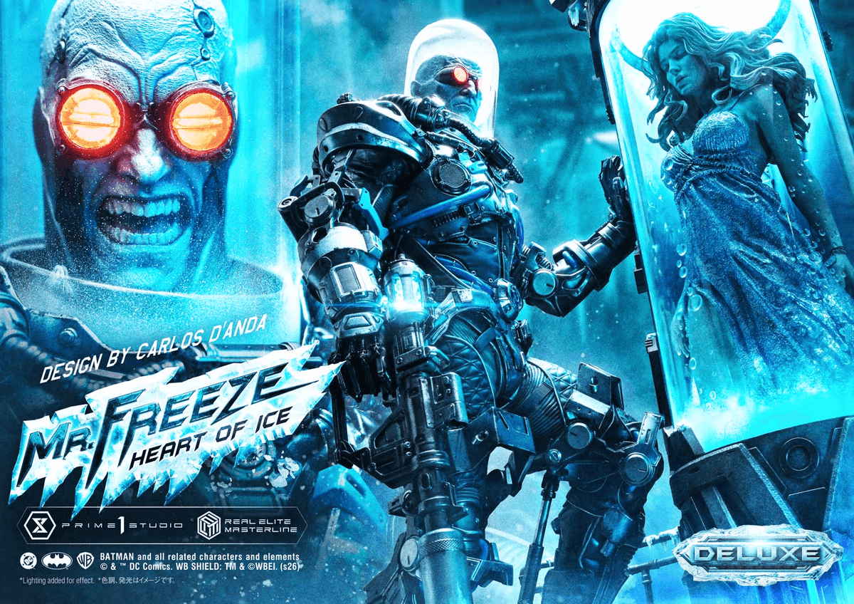 Real Elite Masterline Batman (Comics) Mr. Freeze Heart of Ice (Design by Carlos D'Anda) DX Bonus Version