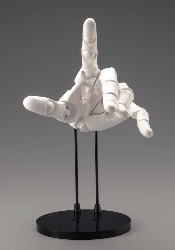 KOTOBUKIYA ARTIST SUPPORT ITEM HAND MODEL MEN’S/L -WHITE- | 4934054067299