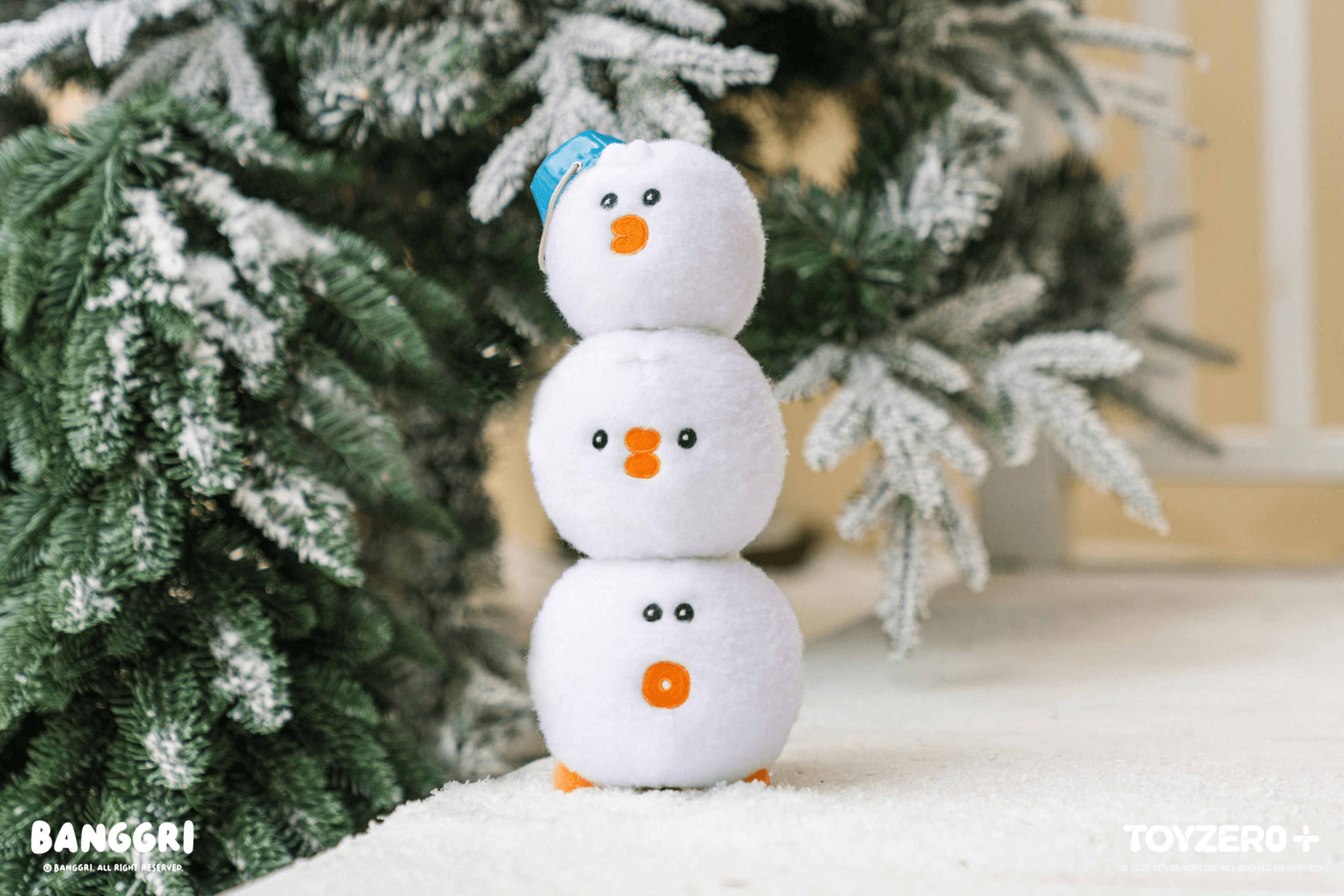 BANGGRI Winter Series - Unstable Snowball Bang-ari Plush | 6978531762084