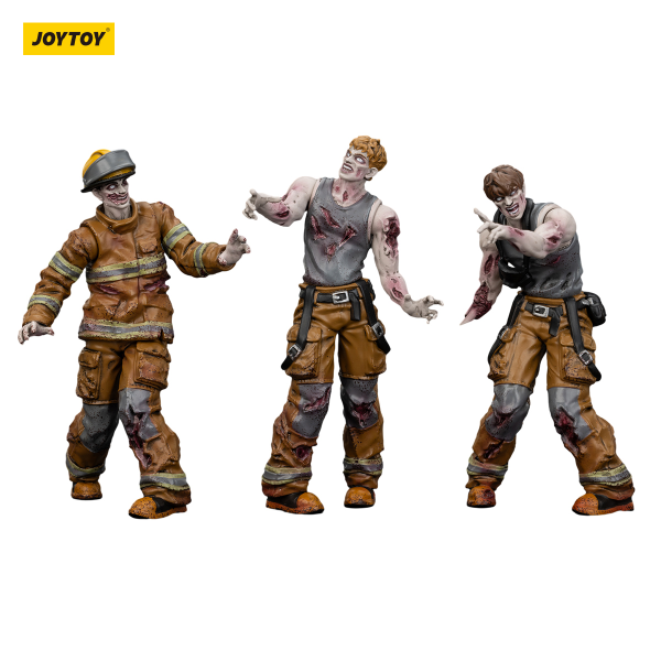 JOYTOY Dark Source Zombie Figure Firefighters(6927054401598)