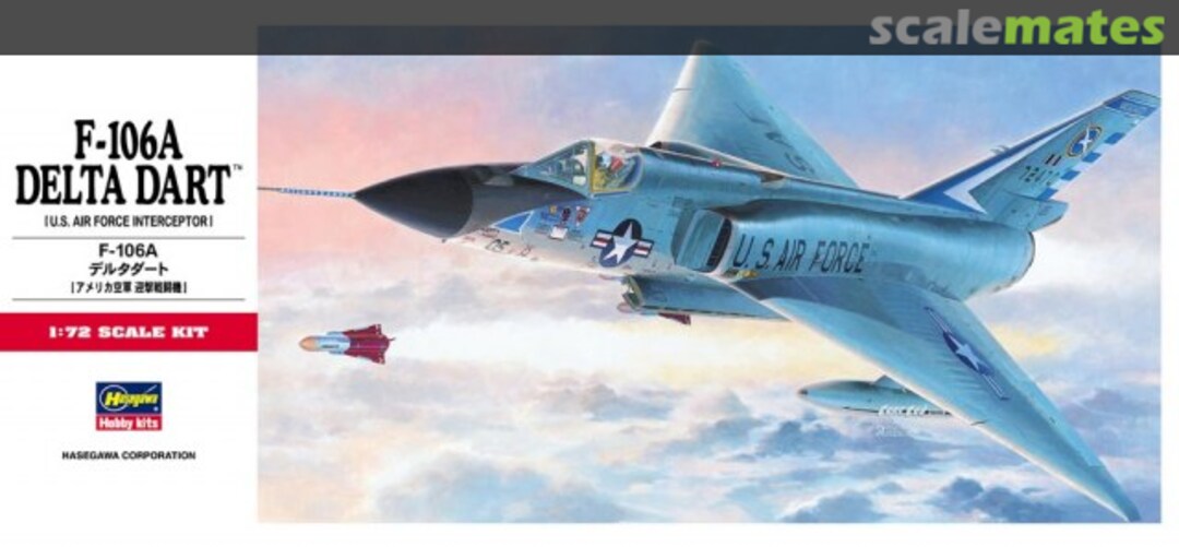 Hasegawa [C11] 1:72 F-106A DELTA DART | 4967834013414