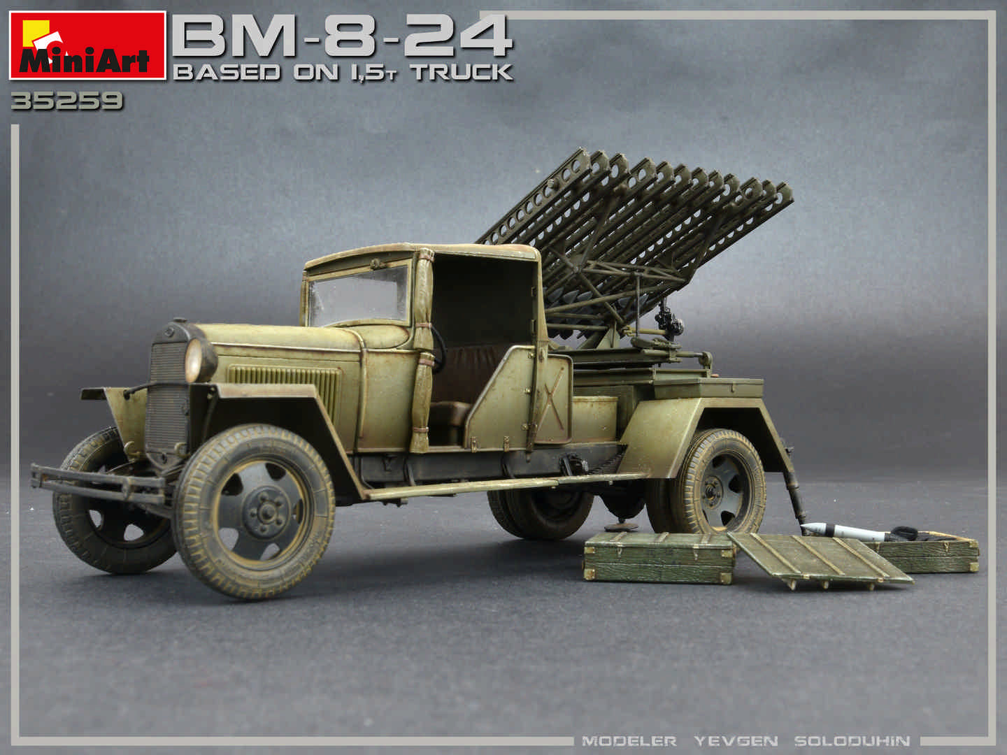 MiniArt BM-8-24 Based on 1,5t Truck (1/35) | 4820183312105