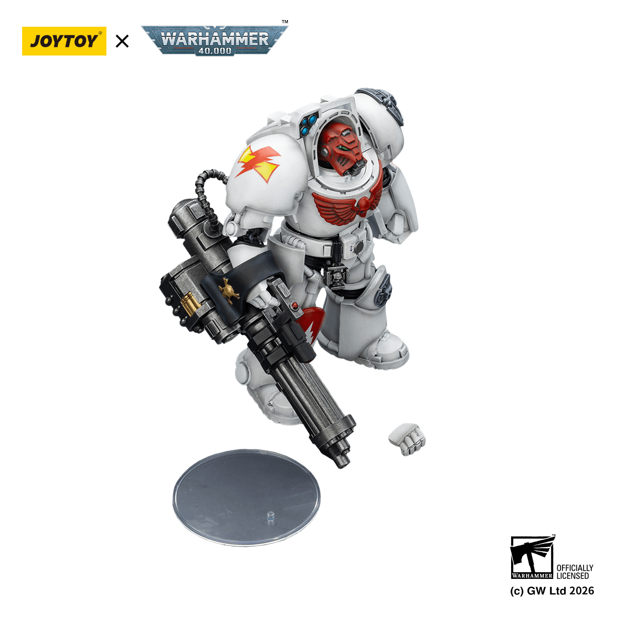 White Scars Terminator 3 with Power Fist and Assault Cannon | 6927054403202