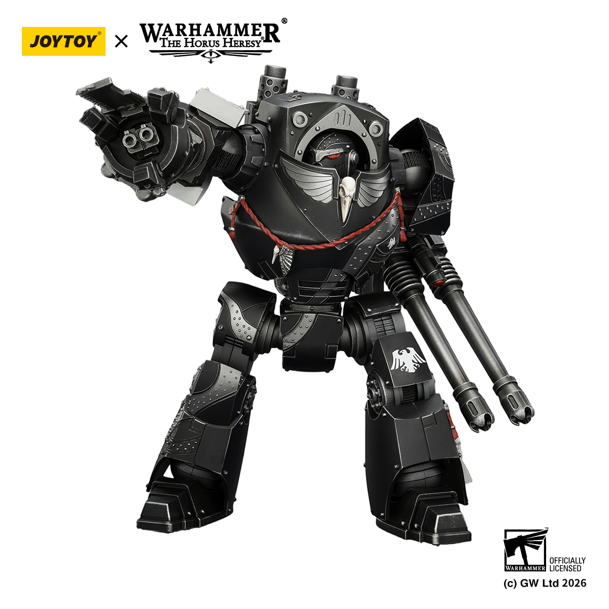 Raven Guard Contemptor Dreadnought with Gravis autocannon and Chainfist | 6927054404186